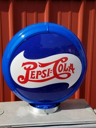 Pepsi - Cola Gas Pump Globe
