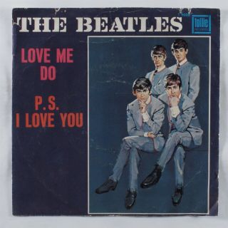 Rock 45 BEATLES Love Me Do TOLLIE picture sleeve 2