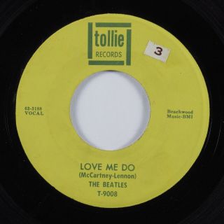 Rock 45 BEATLES Love Me Do TOLLIE picture sleeve 3