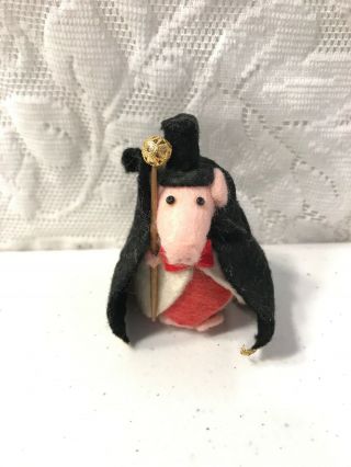 Vintage The Little Mouse Factory Usa Hand Dressed Pigs Wizard Fairy Tales Black
