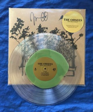 The Ohsees - Grave Blockers Ep Vinyl Signed 2019 Reissue John Dwyer