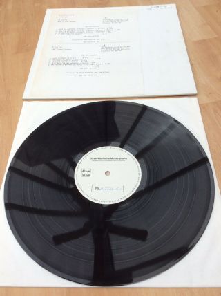 The Soft Machine - Self Titled - Rare Unique N/mint Master Pressing Vinyl Lp