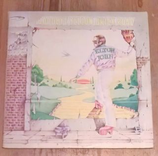 Elton John ‎– Goodbye Yellow Brick Road 2× Vinyl Lp Album Tri - Fold Burgundy 1973