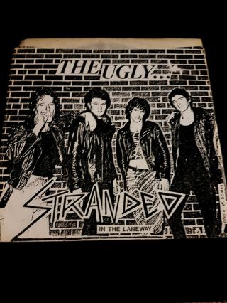 Extremely Rare - The Ugly Stranded - In The Laneway 45 Uk? Punk Psych - Weird