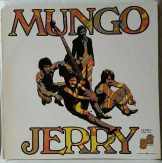 Mungo Jerry - Self Titled - 12 " Vinyl Lp Janus Records Jxs7000 Us1970 Unipak Sleeve
