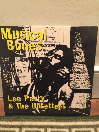 Lee Perry & The Upsetters Musical Bones Vinyl Lp Jllp5002 Reissue 1997