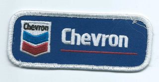 Chevron Gas & Oil Dealer/driver Patch 1 - 5/8 X 4 - 1/2 1063