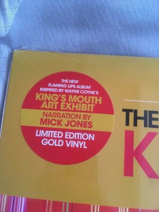 FLAMING LIPS,  The - King ' s Mouth (RSD 2019) Vinyl Limited Edition Gold Vinyl. 4