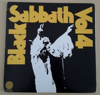 Black Sabbath Vol 4 Vinyl Lp Korea Issue
