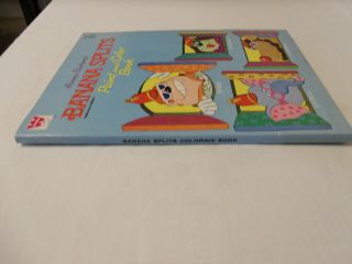 Vintage Banana Splits Paint And Color Book 1970 Hanna Barberas Coloring 3
