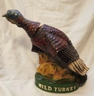 Vintage Austin Nichols Wild Turkey Limited Edition Ceramic Decanter No.  7