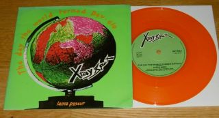 X - Ray Spex - The Day The World Turned Dayglo - Orange Vinyl - 1978 -
