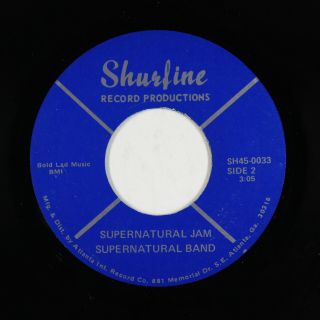 Funk Boogie/modern Soul 45 - Supernatural Band - Supernatural Jam - Shurfine Nm