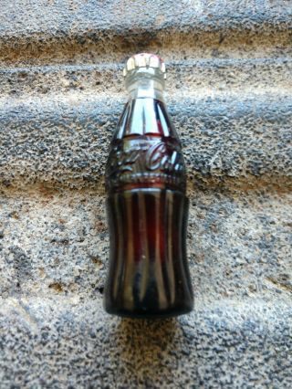 Vintage Coca Cola Mini Soda Bottle Unfired Lighter From 1940 