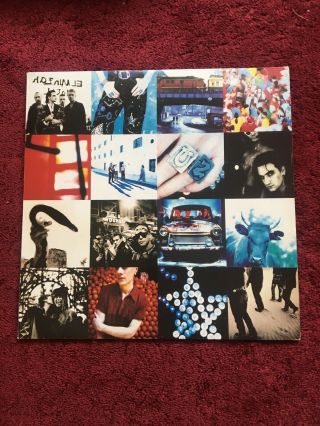 U2 Achtung Baby 12 " Lp Vinyl Record