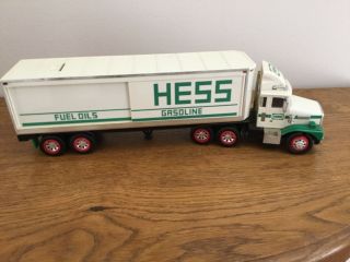 Vintage Hess Toy Truck Bank,  1987
