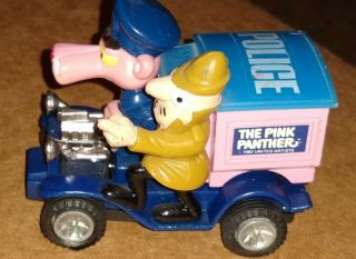 Pink Panther Police Car - 1982 Talbot United Artists Die - Cast (vintage?)