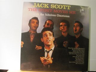 Jack Scott - The Spirit Moves Me - Vinyl Lp - Uk Post