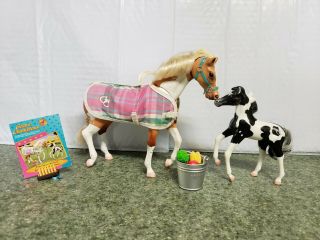 Grand Champion Feed ‘n’ Nuzzle Paint Horse Set