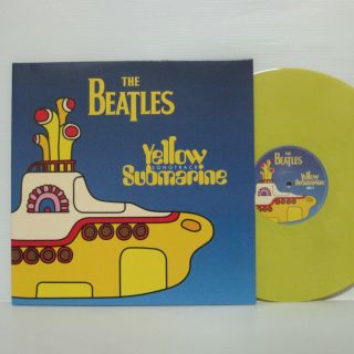 The Beatles - Yellow Submarine Songtrack Lp 1999 Uk Ltd Yellow Vinyl Apple