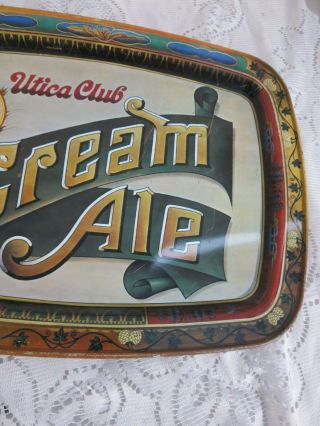 Utica Club Cream Ale West End Brewing Co Utica NY Beer Tray 3