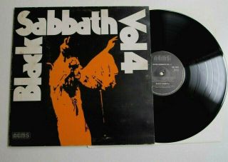 Black Sabbath Vol 4 Lp Ex Vinyl Rare Uk 1976 Nems Gatefold Album Volume