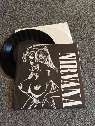 Nirvana 7” Vinyl John Peel Sessions 1989 Rare Limited Edition Kurt Cobain
