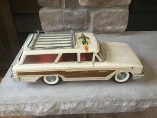 Vintage 1960’s Buddy L Country Squire Station Wagon W/ Whitewalls - Good Cond.