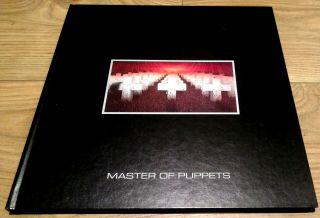Metallica Master Of Puppets Box Set Hardback Photo Book Limited Edition 1.  2kg