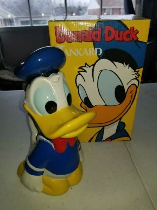 1992 Disney Collectible Donald Duck Tankard
