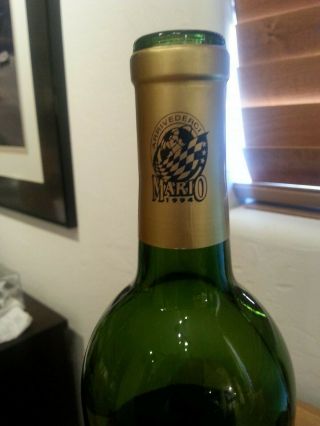 Mario Andretti 1991 Wine Bottle - Cabernet Sauvignon - EMPTY BOTTLE 3
