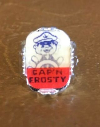 Cap’n Frosty Dairy Clipper Flicker/flasher Premium Ring
