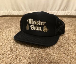 Vintage Meister Brau Trucker Hat