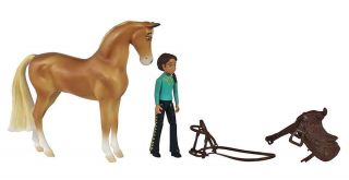Breyer Spirit Riding Chica Linda & Prudence Small Horse & Doll Set