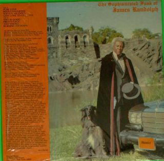 SIR JAMES RANDOLPH - PRIVATE PRESS MODERN SOUL LP - SOPHISTICATED FUNK - HEAR 2