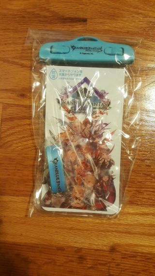 Granblue Fantasy Official Cystore Promo Anniversary Phone Pouch
