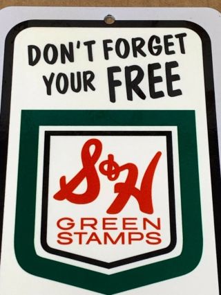 VINTAGE SINCLAIR GASOLINE AND S & H GREEN STAMPS 15 