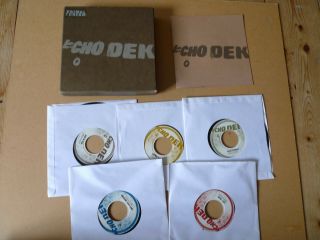 Primal Scream Echo Dek 5x7 " Box Set Creation Crel7 224 Dub Adrian Sherwood
