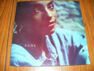 Sade Promise 1985 Vinyl Lp Record With Gatefold Sleeve Epc86318