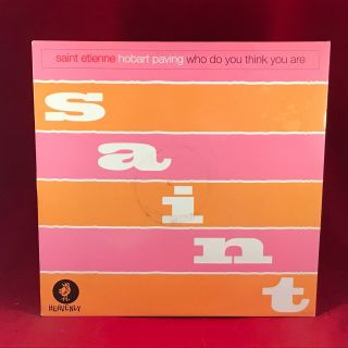 St Etienne Hobart Paving Who Do You Think You Are 1993 Uk 12 " Vinyl Ep Single