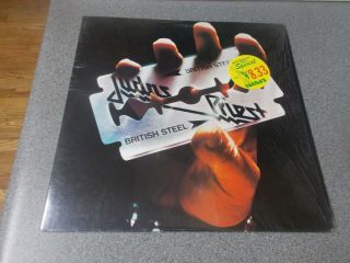 Judas Priest British Steel 1980 Metal Lp In Shrink Columbia