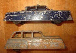 Two Vintage 1954 Police Car & Station Wagon By Excel Brunswick Nj