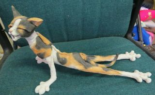 Vtg.  A Breed Apart " Pickles " 70413 Statue Figural Cat 2003 Approx 14 " Long