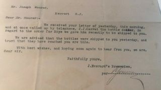 James Everard’s Breweries York 1914 Letter Great Letterhead 4
