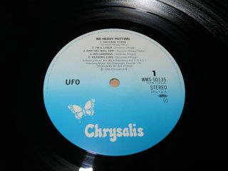UFO - No Heavy Petting / Japan LP / OBI / 1982 / WWS - 50135 5