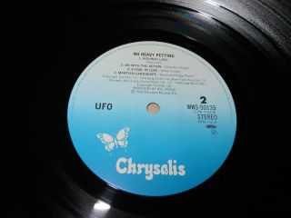 UFO - No Heavy Petting / Japan LP / OBI / 1982 / WWS - 50135 6