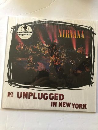 Nirvana Mtv Unplugged In York Lp Vinyl 180 Gm Pallas Pressing.