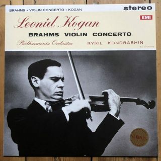 Sax 2307 Brahms Violin Concerto / Leonid Kogan Testament 180 Gram