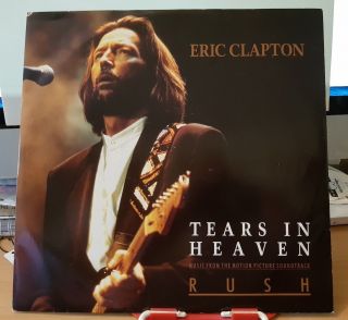 Eric Clapton 12 " Vinyl Very Rare 4 Track Tears In Heaven From The Film Rush