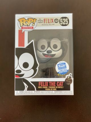 Funko Pop Animation Felix The Cat 525 Felix The Cat (with Magic Fun Bag)